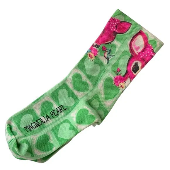 Magnolia Pearl RARE Deer Socks NWT - Picture 3 of 5